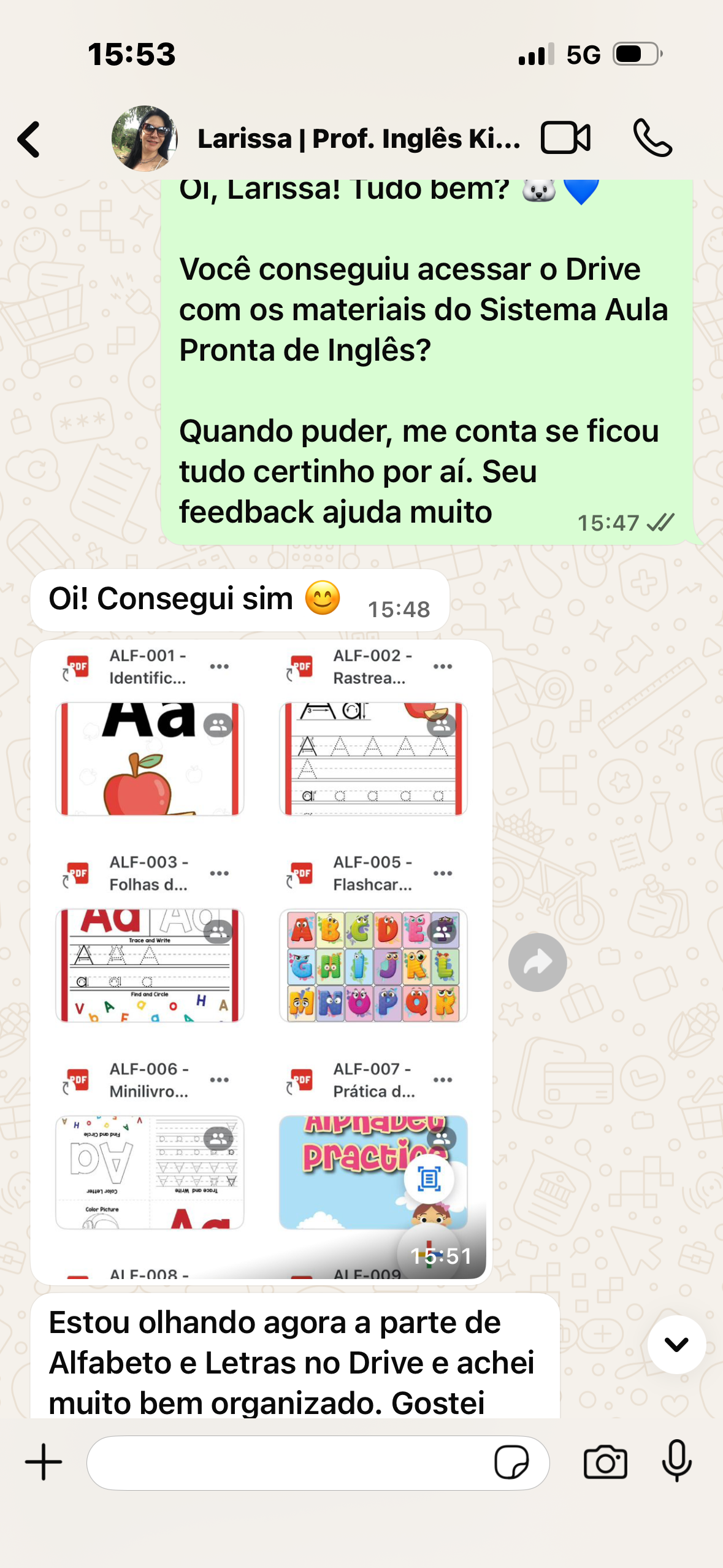 Relato de professor usando o Sistema Aula Pronta de Inglês